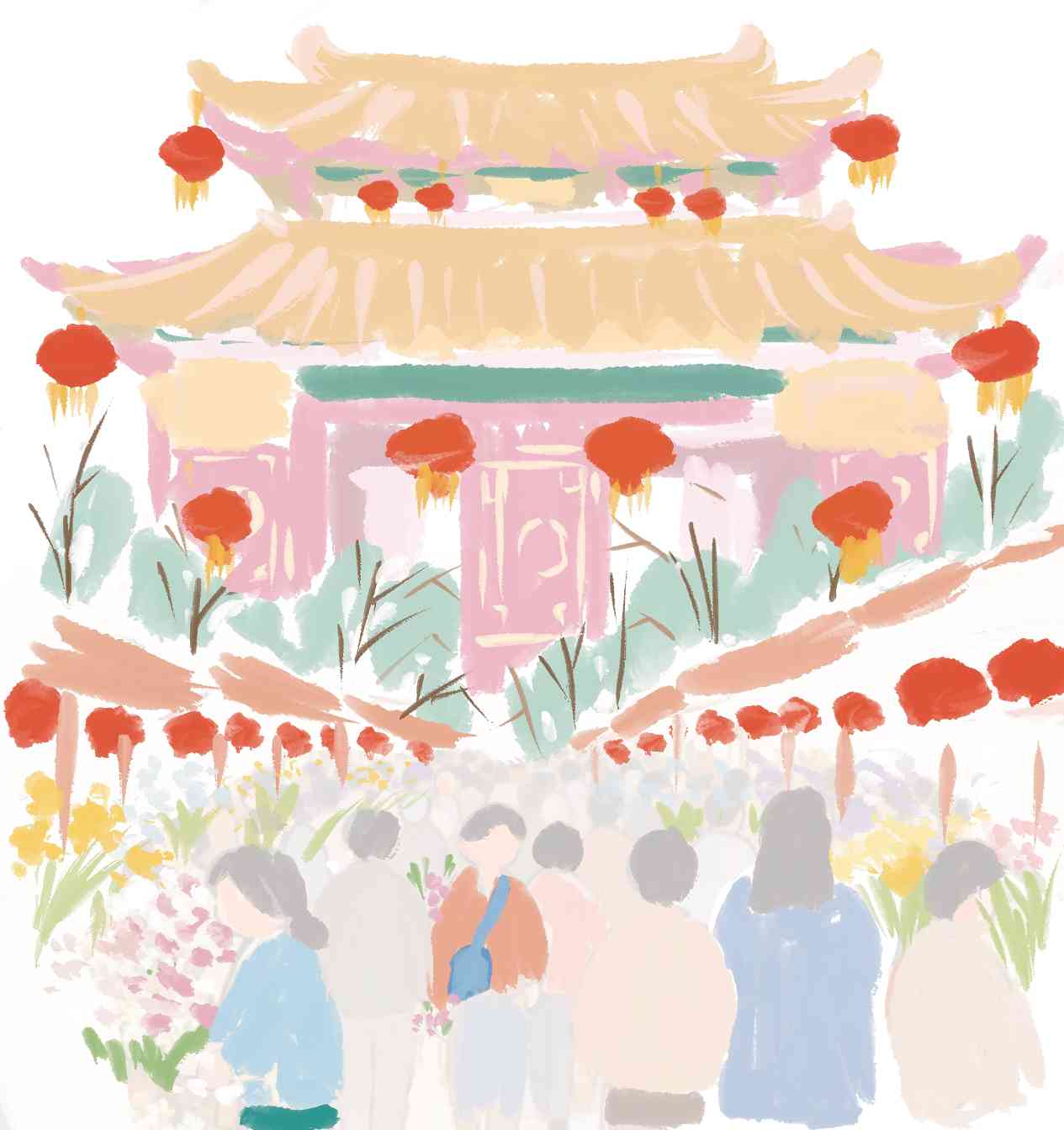 花街行处是春天，传统民俗与文化盛宴(图1)