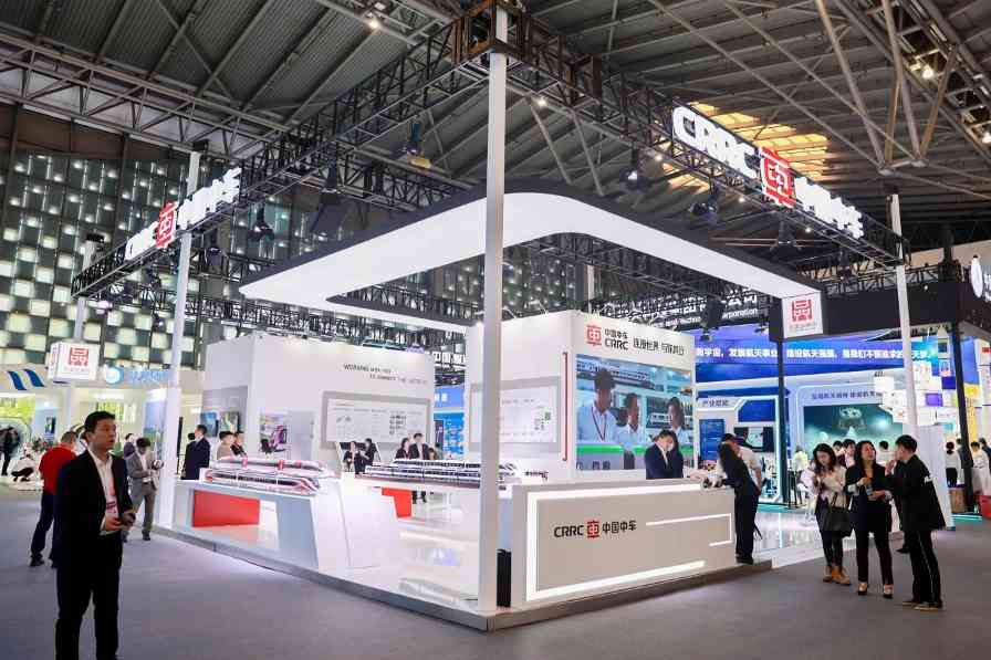 中国中车品牌实力展示：智慧轨交联通未来(图1)